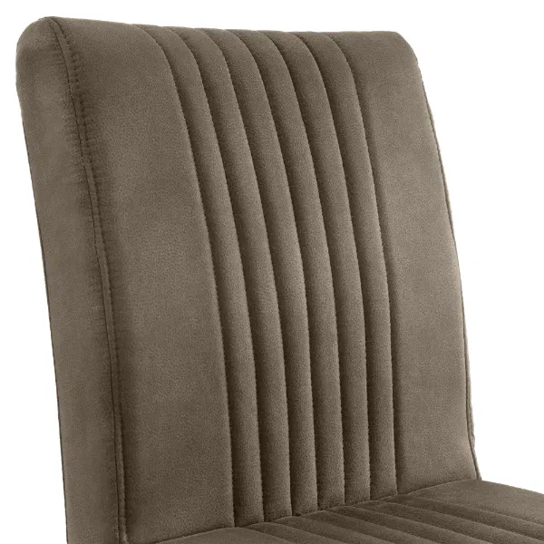 Set Of 2 Brooklyn Dining Chairs - Charcoal Grey