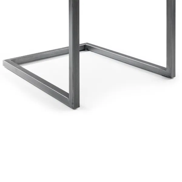 Set Of 2 Brooklyn Dining Chairs - Charcoal Grey