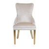 DC1003-2-600x400 Victoria Cream Gold Lion Knocker Dining Chair Set of 2