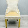 DC1023-5-600x800 Victoria Cream Gold Ring Knocker Dining Chair Set of 2