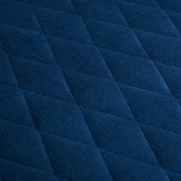 Set Of 2 Luxe Dining Chairs Blue