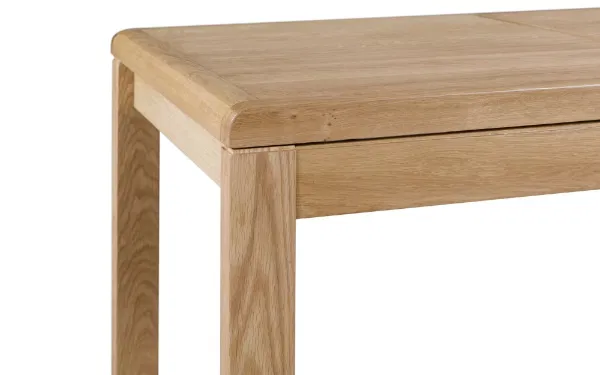 Curve Oak Extending Dining Table