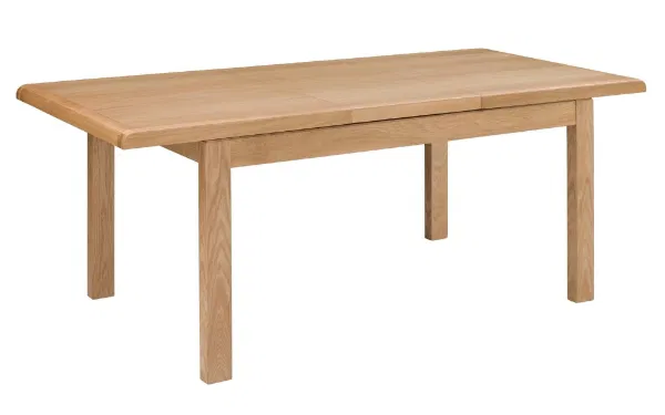 Curve Oak Extending Dining Table