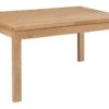 Curve Oak Extending Dining Table