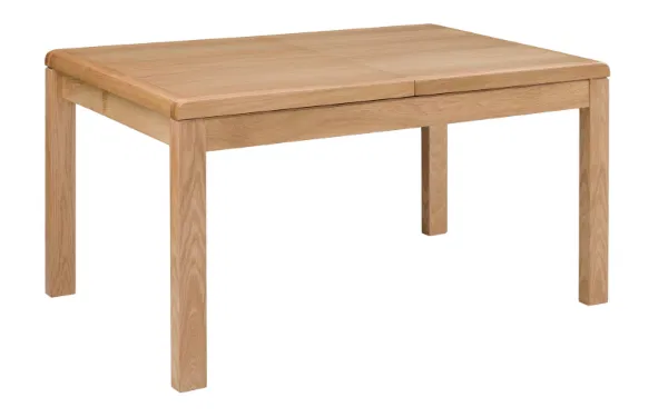 Curve Oak Extending Dining Table