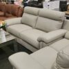 Cezanne Italian Real Leather Sofa 3 &  2 Seater 10 Years Guarantee