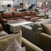 Virginia Italian Real Leather Sofa 3 &  2 Seater 10 Years Guarantee