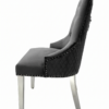 Majestic Dark Grey Velvet Dining Chair