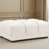 Azzuro Sofa Cream Footstool