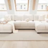 Azzuro Sofa Cream U Shape Corner