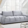 Azzuro Sofa Grey 3 Seater