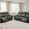 Barcelona Electric Recliner Sofa Grey 3+2 Set