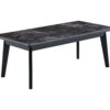 Arizona Black Ceramic Coffee Table