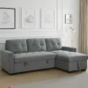 Alder Sofabed Grey Universal Corner