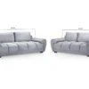 Azzuro Sofa Grey 3+2 Set