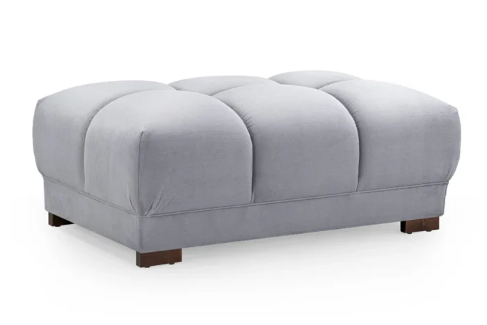 Azzuro Sofa Grey Footstool