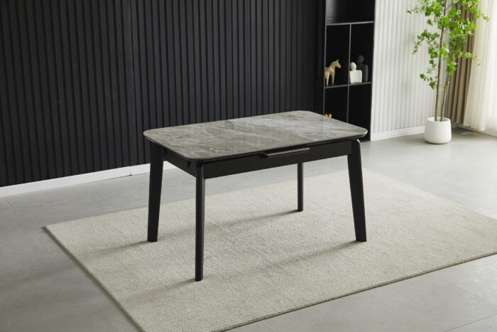 Arizona Extending Grey Ceramic Table