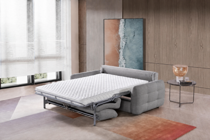 Athens Sofabed Grey 3 Seater