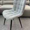 Monza Grey Fabric Dining Chair