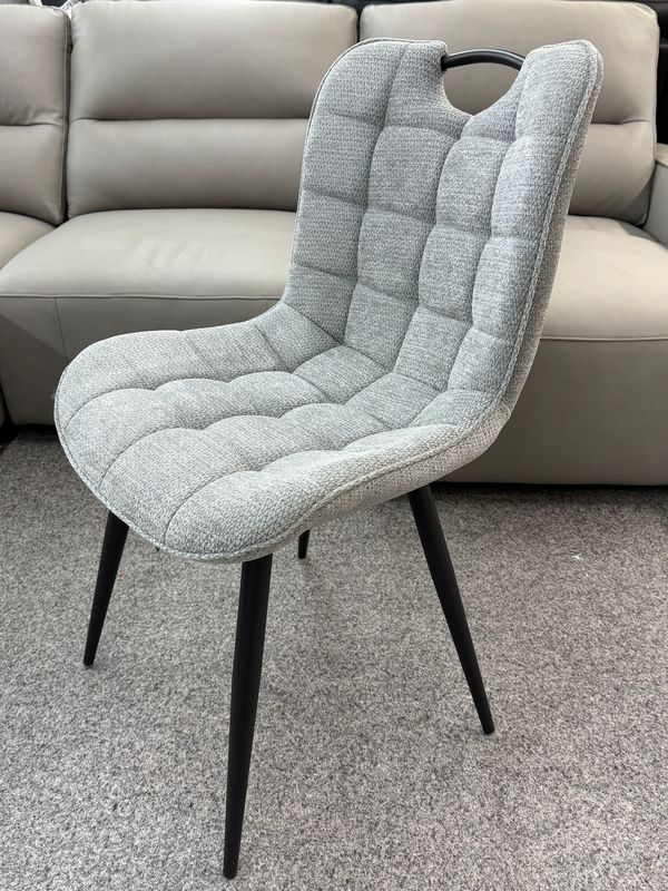 Monza Grey Fabric Dining Chair