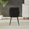 2 Palermo Black Dining Chair
