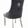 Majestic Dark Grey Velvet Dining Chair