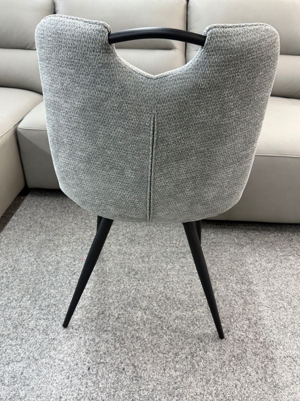 Monza Grey Fabric Dining Chair