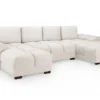 Azzuro Sofa Cream U Shape Corner