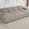 Alaya Sofabed Beige U Shape Corner