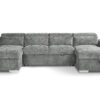 Alaya Sofabed Grey U Shape Corner
