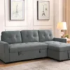 Alder Sofabed Grey Universal Corner