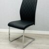 Atlantis Black PU Dining Chair