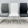 Atlantis Grey PU Dining Chair
