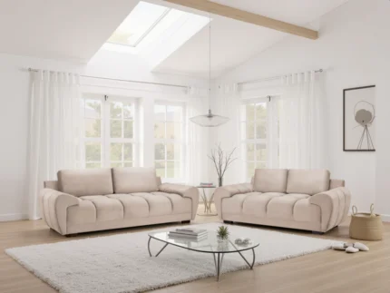 Azzuro Sofa Mocha 3+2 Set