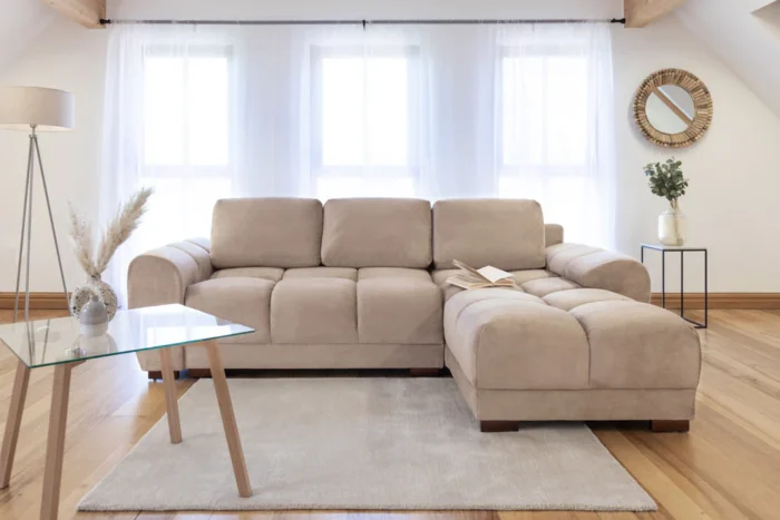Azzuro Sofabed Mocha Universal Corner