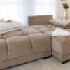 Azzuro Sofabed Mocha Universal Corner