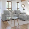 Azzuro Sofabed Grey Universal Corner