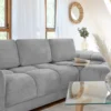 Azzuro Sofabed Grey Universal Corner