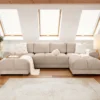 Azzuro Sofa Mocha U Shape Corner