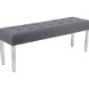 Majestic Hudson Grey PU Bench