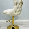 Victoria Cream Ring Knocker Breakfast Stool