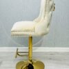 Victoria Cream Ring Knocker Breakfast Stool