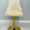 Victoria Cream Ring Knocker Breakfast Stool