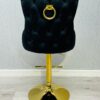 Victoria Black Ring Knocker Breakfast Stool