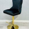 Victoria Black Lion Knocker Breakfast Stool