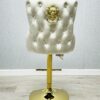 BS1031 Victoria Cream Lion Knocker Breakfast Stool