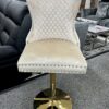 BS1031-2-1 Victoria Cream Lion Knocker Breakfast Stool