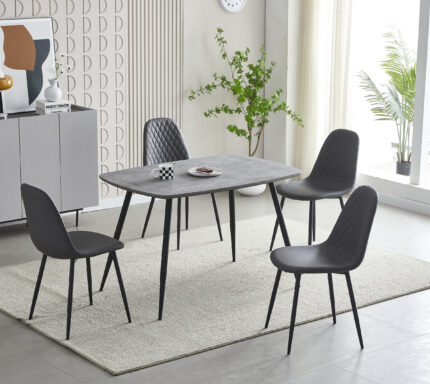 Boston 120cm Table with 4 Chairs