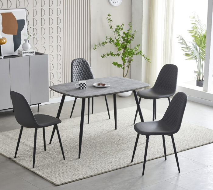 Boston 120cm Table with 4 Chairs
