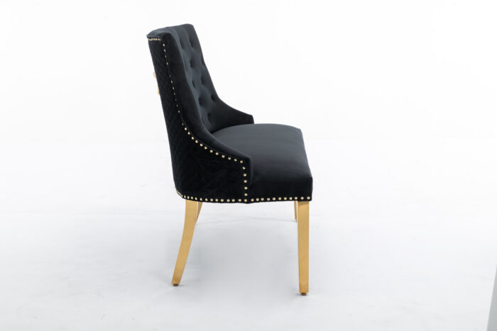 Majestic Gold Black High Back Bench